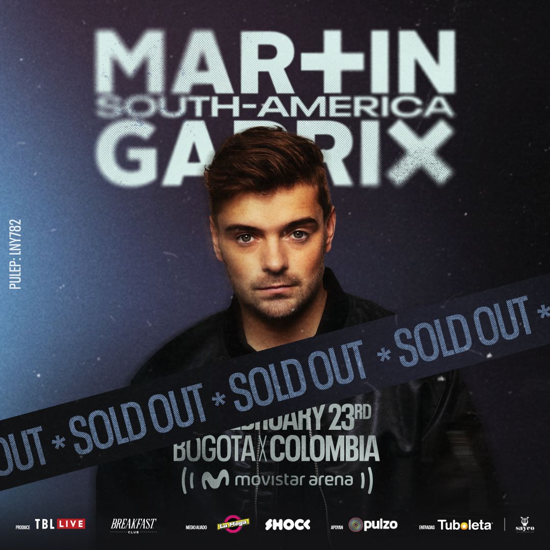 MARTIN GARRIX INICIA EL 2024 CON SOLD OUT EN EL MOVISTAR ARENA DE BOGOTÁ