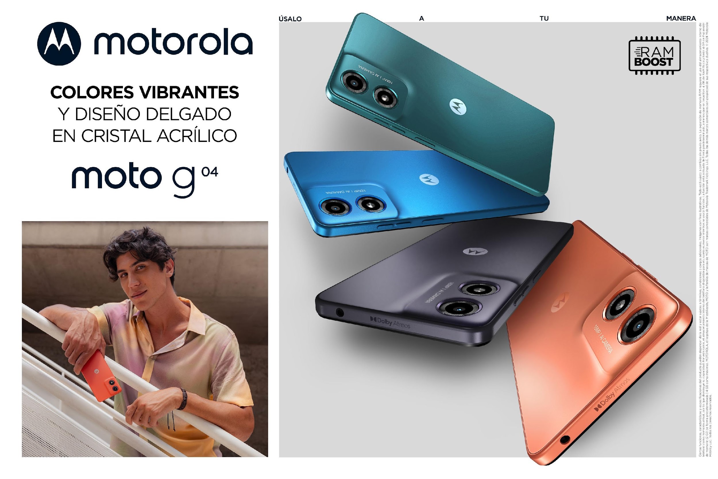 Descubre las novedades de los Moto G24 Power, Moto G24 y Moto G04 en Colombia