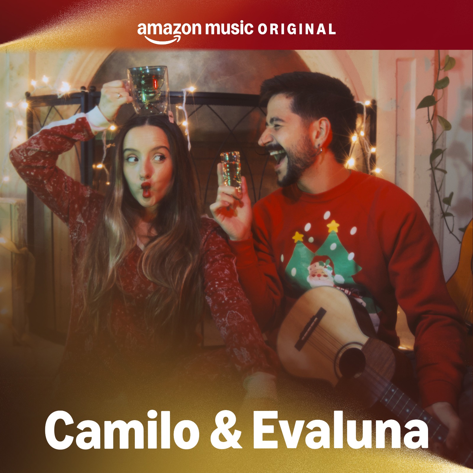 CAMILO Y EVALUNA SE PREPARAN PARA LA NAVIDAD CON UN NUEVO AMAZON MUSIC ORIGINAL