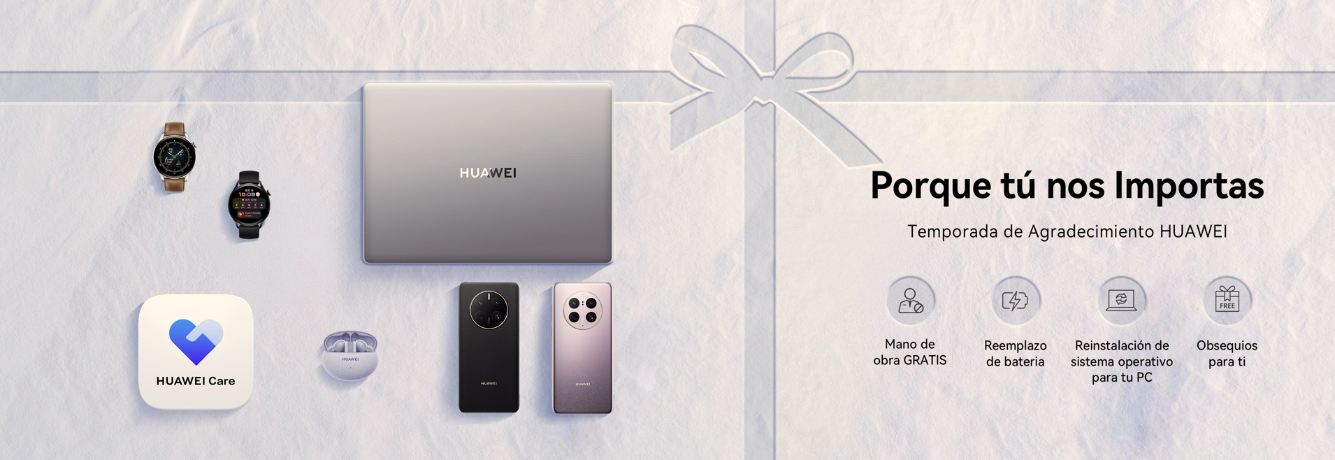 Llega la navidad a HUAWEI con imperdibles beneficios y descuentos para todos sus usuarios