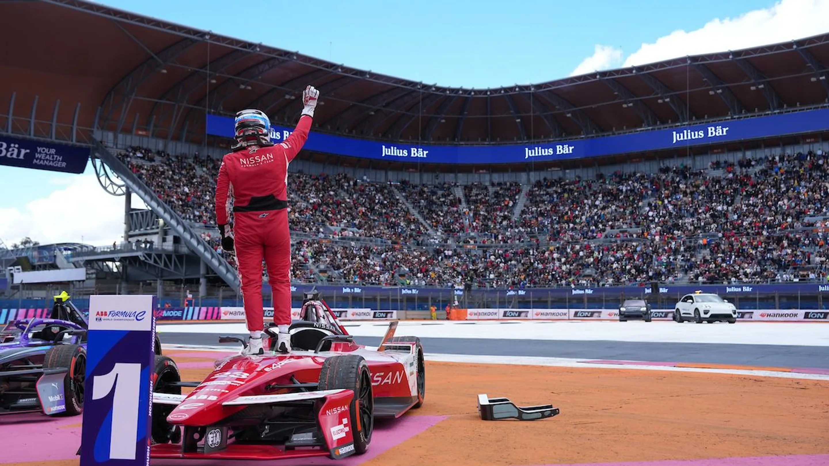Triunfo Eléctrico: Nissan Se Lleva el Primer Lugar en el Mexico City E-Prix 2025