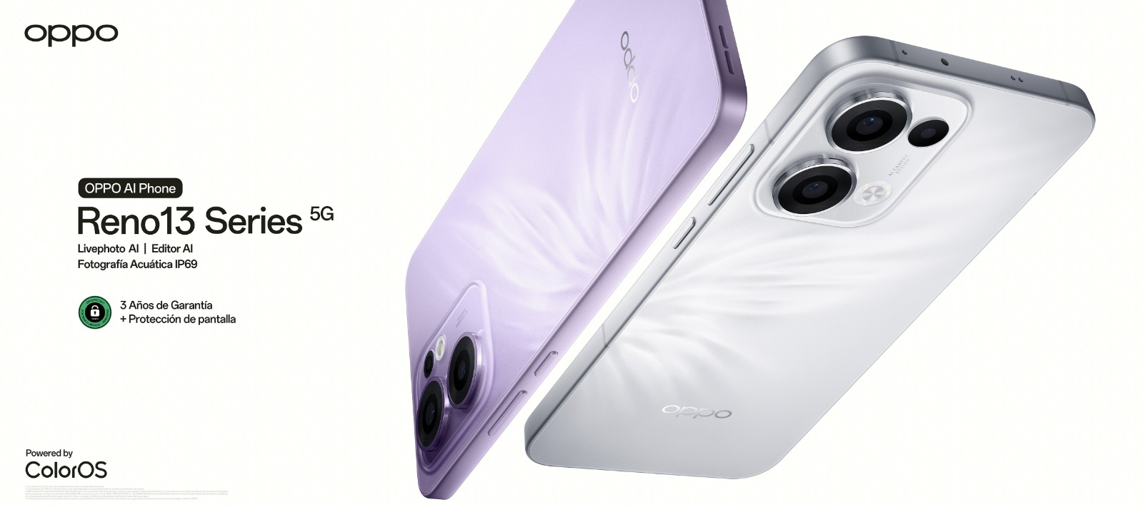 OPPO lanza en Colombia la nueva Serie Reno13 con fotografía subacuática potenciada con IA e innovador diseño