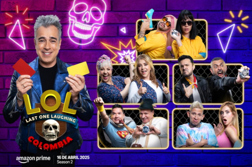 Prime Video presenta la emocionante segunda temporada de LOL: Last One Laughing Colombia con nuevas alianzas y risas garantizadas
