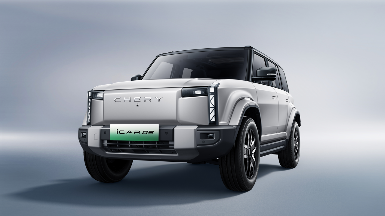 Movilidad eléctrica con estilo: Chery presenta el SUV iCAR03 con más de 400 km de autonomía