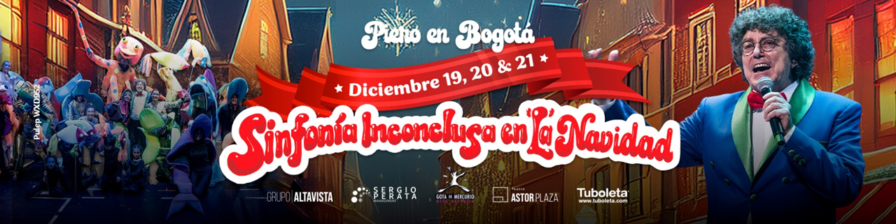Entre corales y melodías: Piero presenta un espectáculo inolvidable en Bogotá inspirado en su clásico infantil