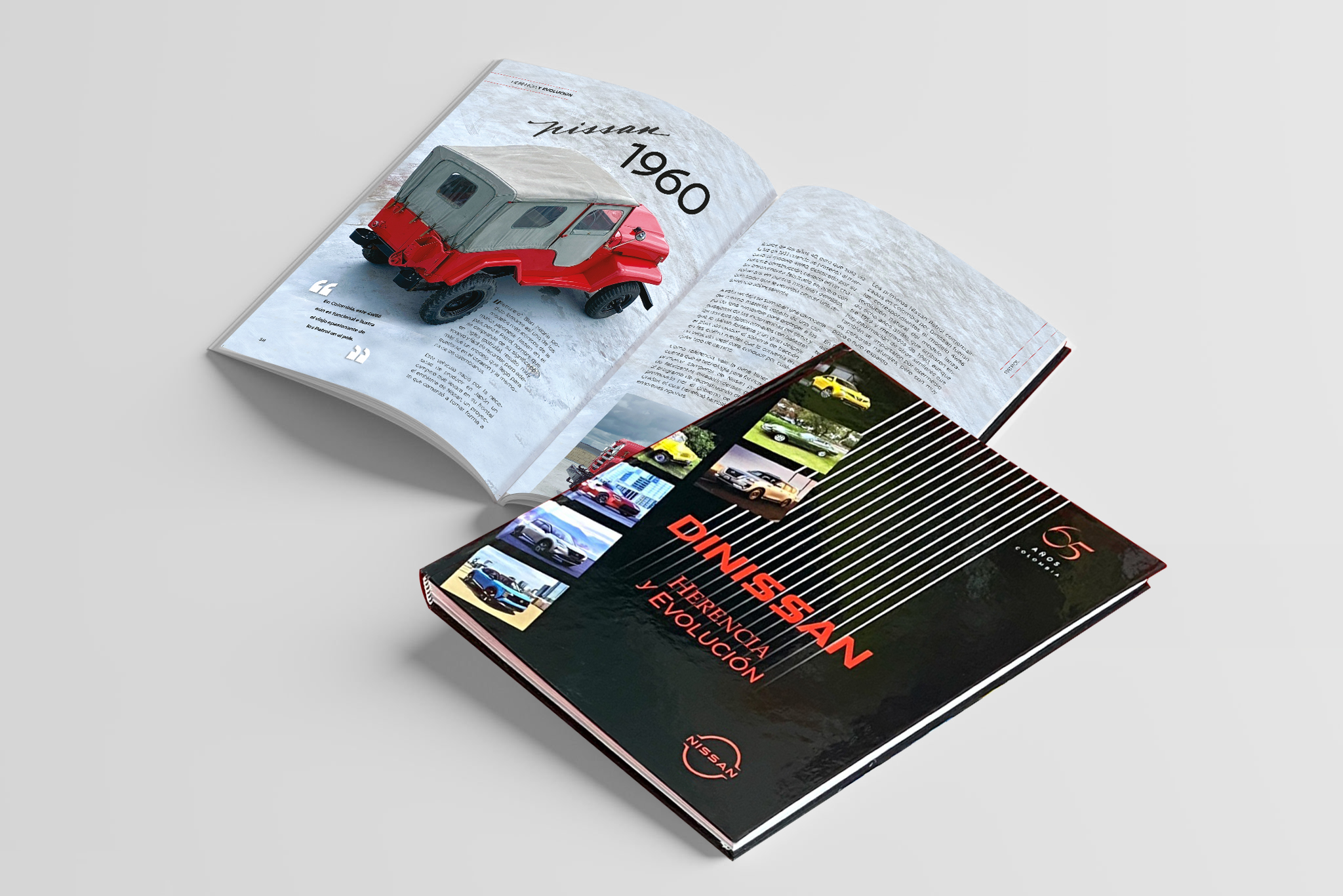 Del trueque por café a la era e-POWER: Nissan presenta su libro conmemorativo de 65 años en Colombia