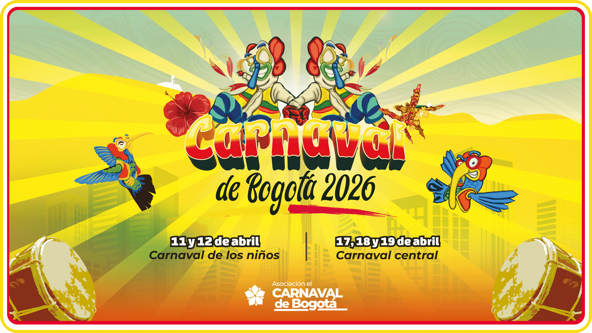 Bogotá se viste de fiesta: inicia el camino hacia el primer Carnaval de la capital
