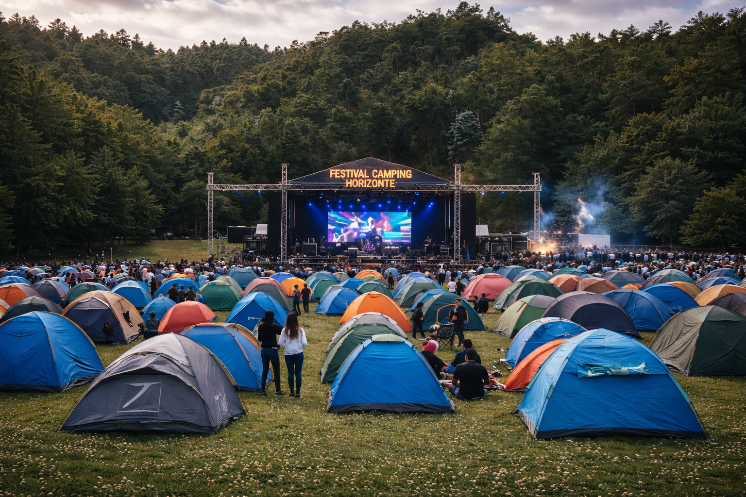 Un festival para vivir acampando: así será el Festival Camping Horizonte 2026