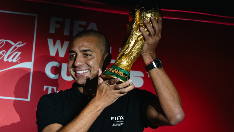 David Trezeguet presentó en Bogotá el Trofeo Original rumbo al Mundial 2026