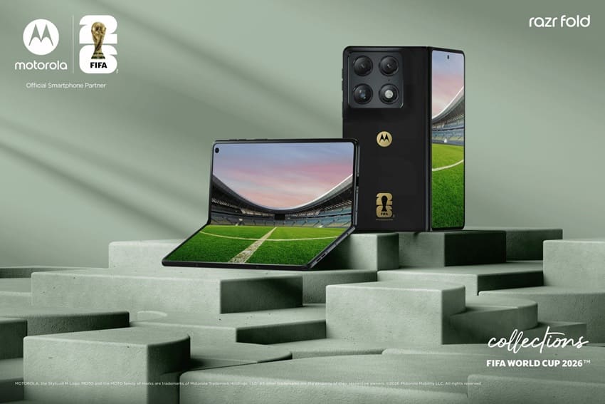 Motorola sale a la cancha con el lanzamiento global de la nueva FIFA World Cup 26 Collection