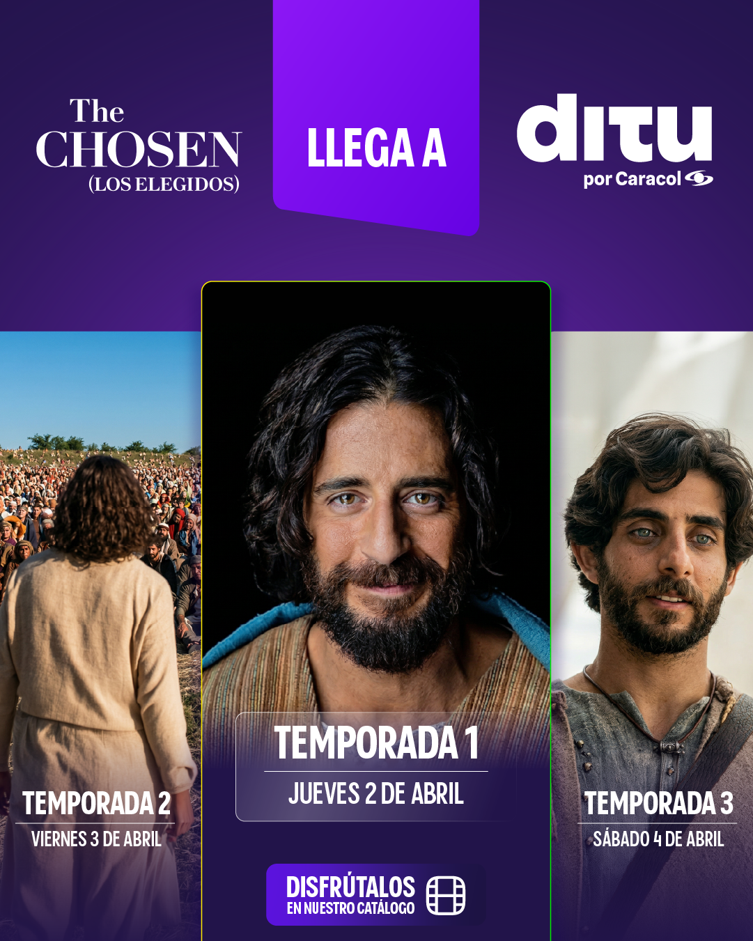 DITU apuesta por cine, series y contenido espiritual en Semana Santa