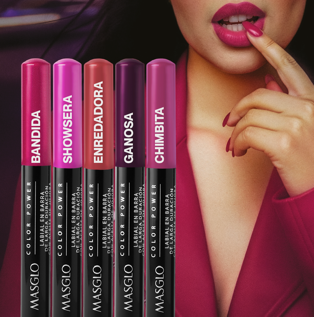Belleza con voz propia: Masglo presenta labiales co-creados por su comunidad