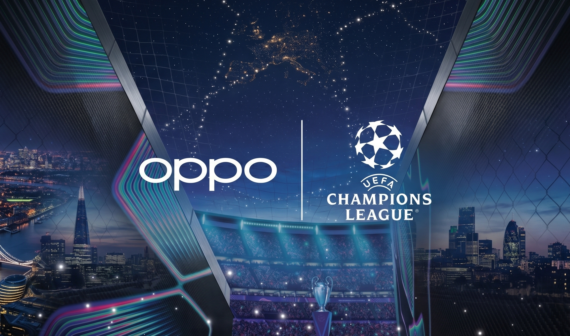 Tecnología y fútbol se unen: OPPO transmitirá la final de la Champions League en Plaza Claro