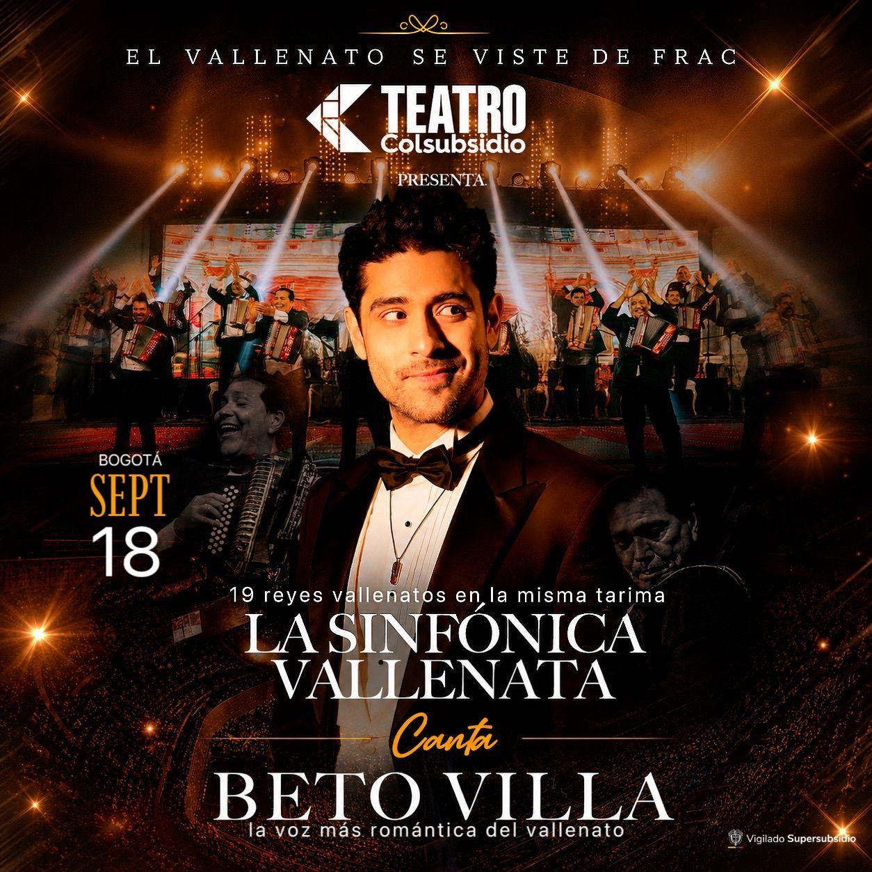Los grandes clásicos del vallenato sonarán como nunca: Beto Villa presenta la Gran Sinfónica Vallenata