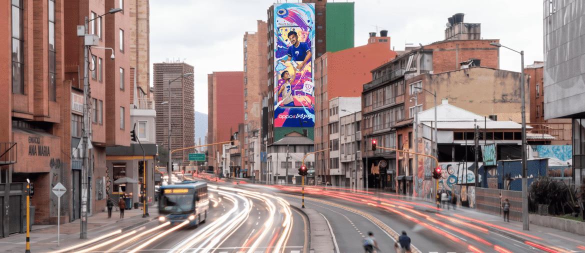 Los sueños toman las calles: OPPO y Juan Sin Miedo crean nuevo mural en Chapinero