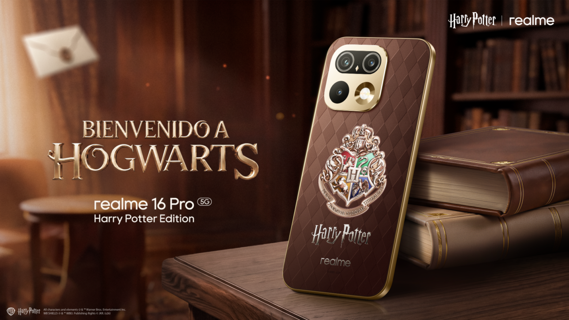 realme 16 Pro Harry Potter Edition debuta en Colombia con diseño mágico y cámara de 200 MP